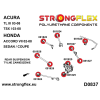 Strongflex Acura / Honda Complete ophangrubberset SPORT ZWART – 086233AX