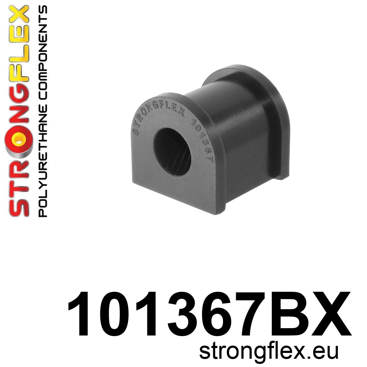 Strongflex Mazda MX-5 Achterste stabilisatorrubber 11-22mm ZWART – 101367BX 1 Strongflex Mazda MX-5 Achterste stabilisatorrubber 11-22mm ZWART – 101367BX