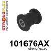 Strongflex Mazda MX-5 / RX-8 Achteras langsdraagarm achterste rubber SPORT ZWART – 101676AX