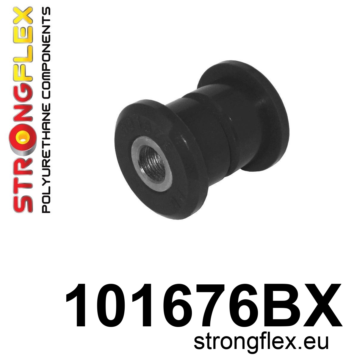 Strongflex Mazda MX-5 / RX-8 Hinterachs-Längslenkerbuchse hinten SCHWARZ – 101676BX 1 Strongflex Mazda MX-5 / RX-8 Hinterachs-Längslenkerbuchse hinten SCHWARZ – 101676BX