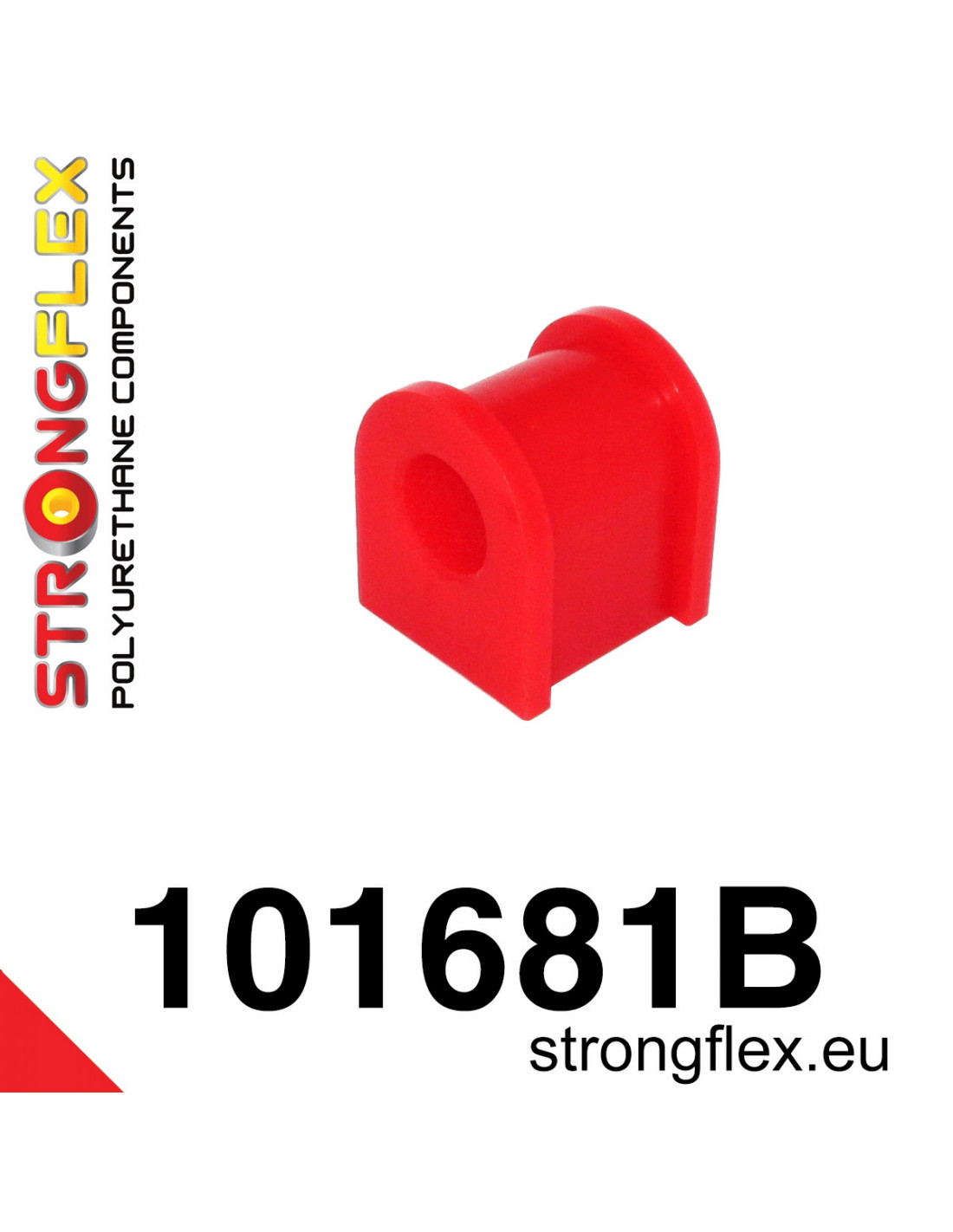Strongflex Mazda MX-5 / RX-7 / RX-8 Achterste stabilisatorrubber 35mm – 101681B 1 Strongflex Mazda MX-5 / RX-7 / RX-8 Achterste stabilisatorrubber 35mm – 101681B