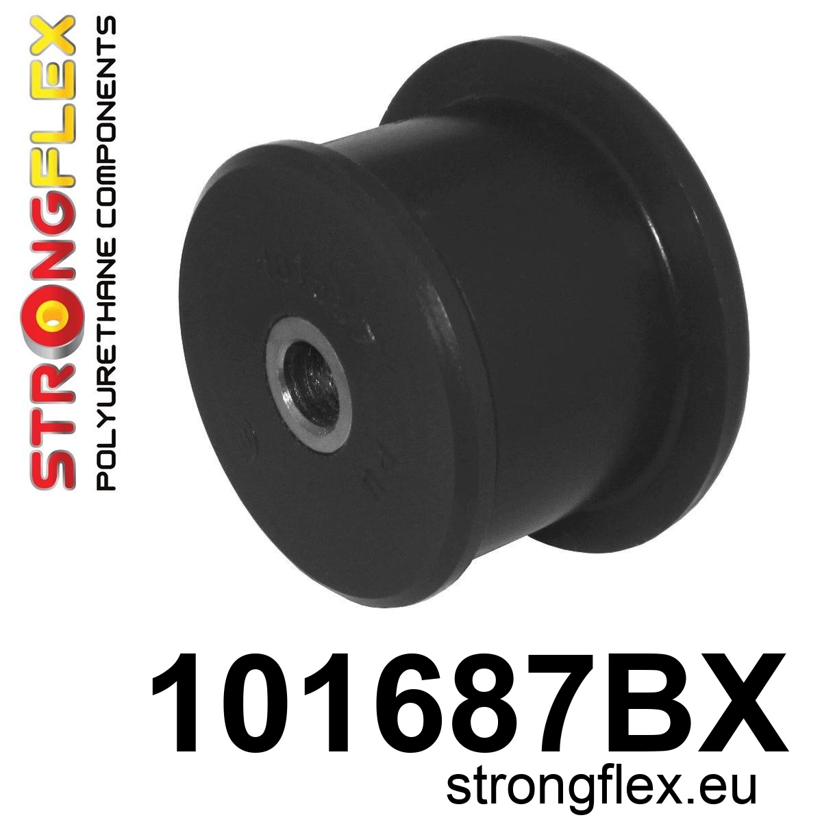Strongflex Mazda MX-5 / RX-8 Rubber achteras differentieel ophanging ZWART – 101687BX 1 Strongflex Mazda MX-5 / RX-8 Rubber achteras differentieel ophanging ZWART – 101687BX