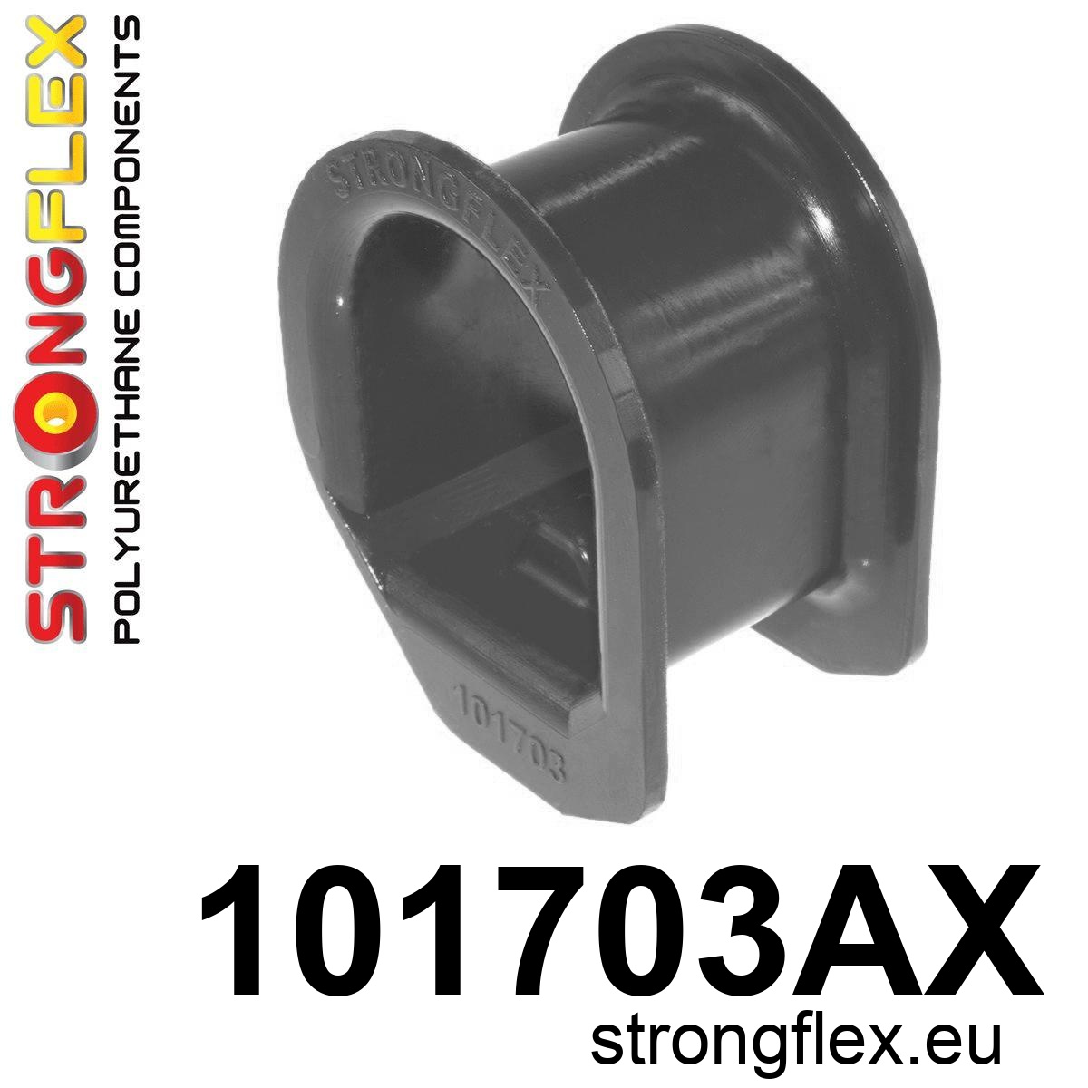 Strongflex Mazda RX-7 Stuurhuisrubber SPORT ZWART – 101703AX 1 Strongflex Mazda RX-7 Stuurhuisrubber SPORT ZWART – 101703AX