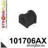 Strongflex Mazda MX-5 / RX-8 Achterste stabilisatorrubber 27mm SPORT ZWART – 101706AX