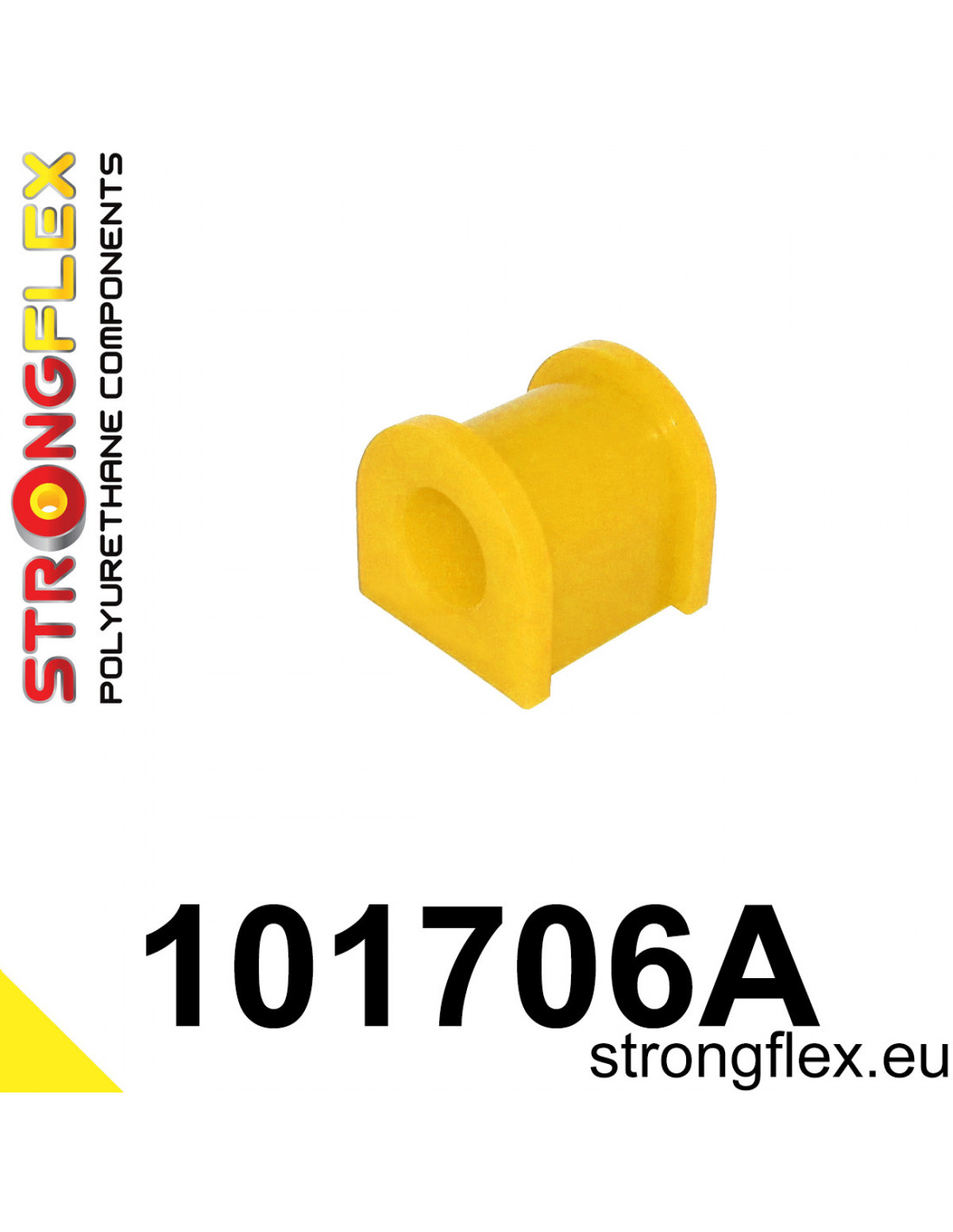 Strongflex Mazda MX-5 / RX-8 Achterste stabilisatorrubber 27mm SPORT – 101706A 1 Strongflex Mazda MX-5 / RX-8 Achterste stabilisatorrubber 27mm SPORT – 101706A