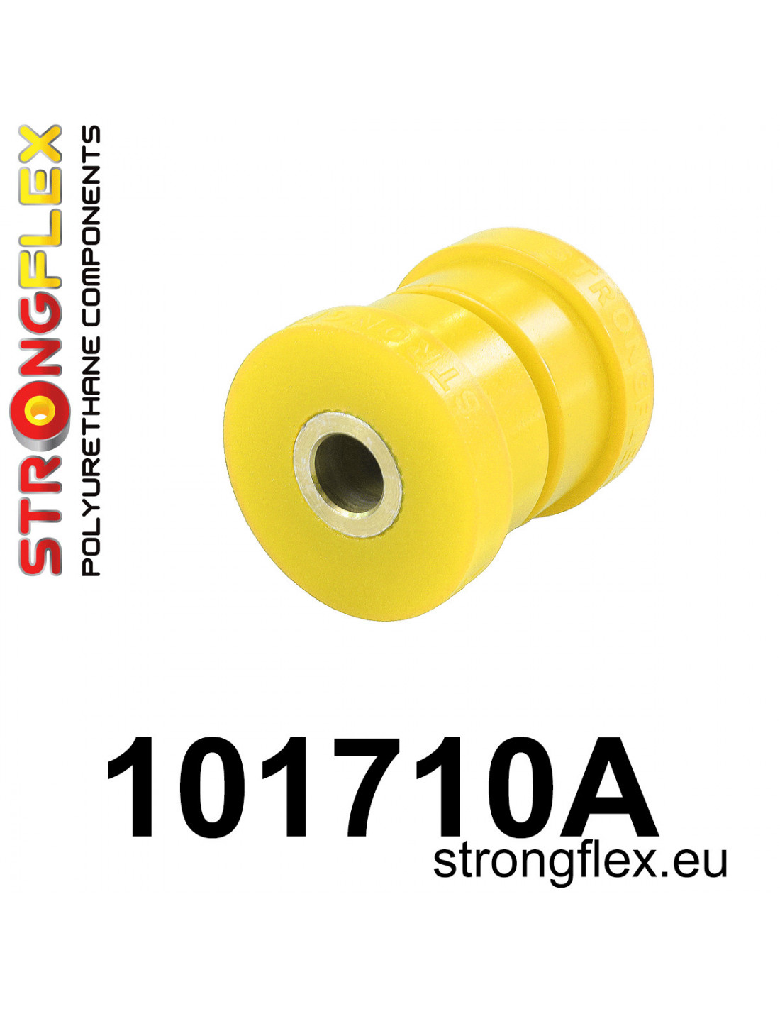 Strongflex Mazda 323 Achterste langsdraagarm - voorste rubber SPORT – 101710A 1 Strongflex Mazda 323 Achterste langsdraagarm - voorste rubber SPORT – 101710A