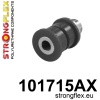 Strongflex Mazda 323 Achterste draagarm - Inere achterste rubber SPORT ZWART – 101715AX