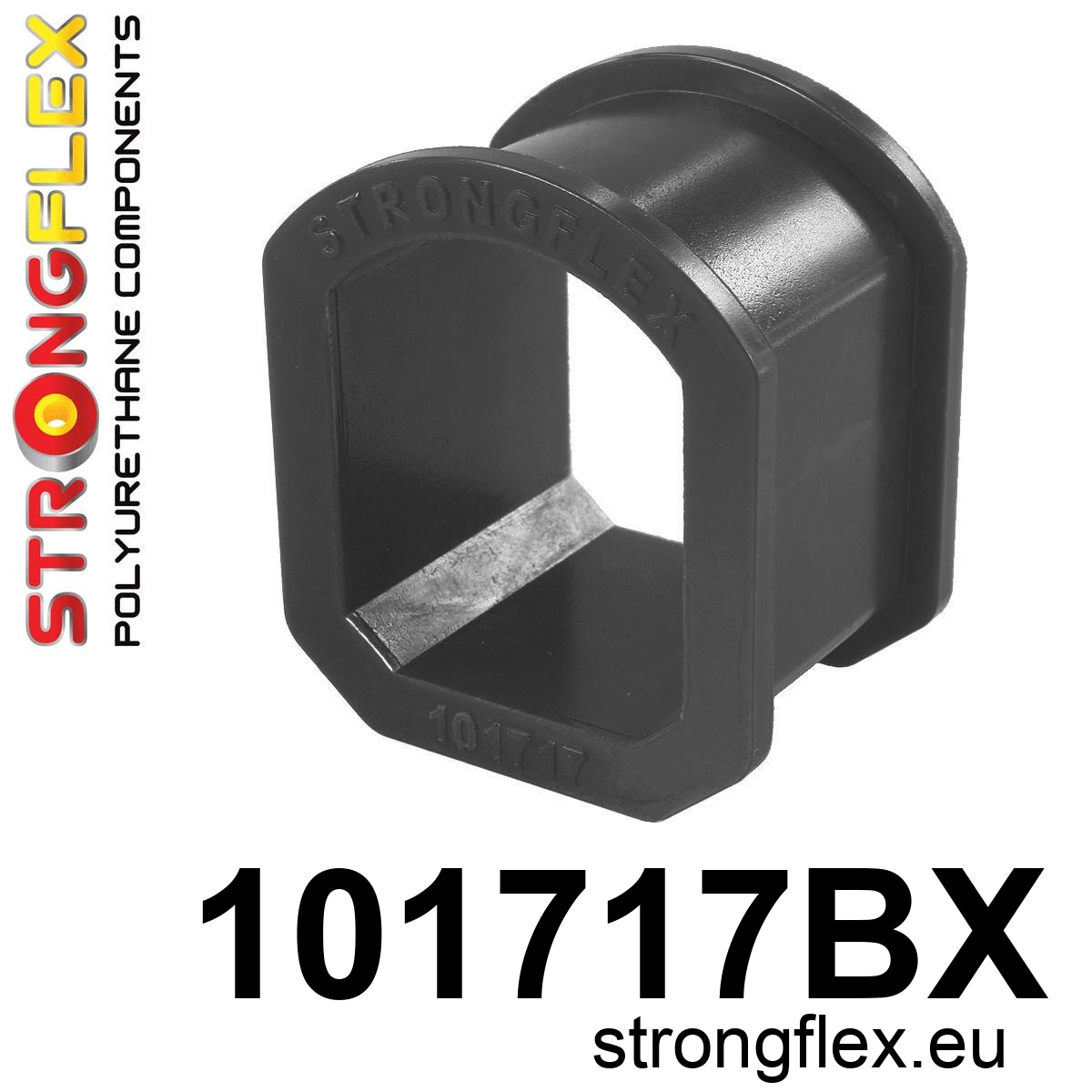 Strongflex Mazda 323 Rubber stuurhuis bevestiging ZWART – 101717BX 1 Strongflex Mazda 323 Rubber stuurhuis bevestiging ZWART – 101717BX