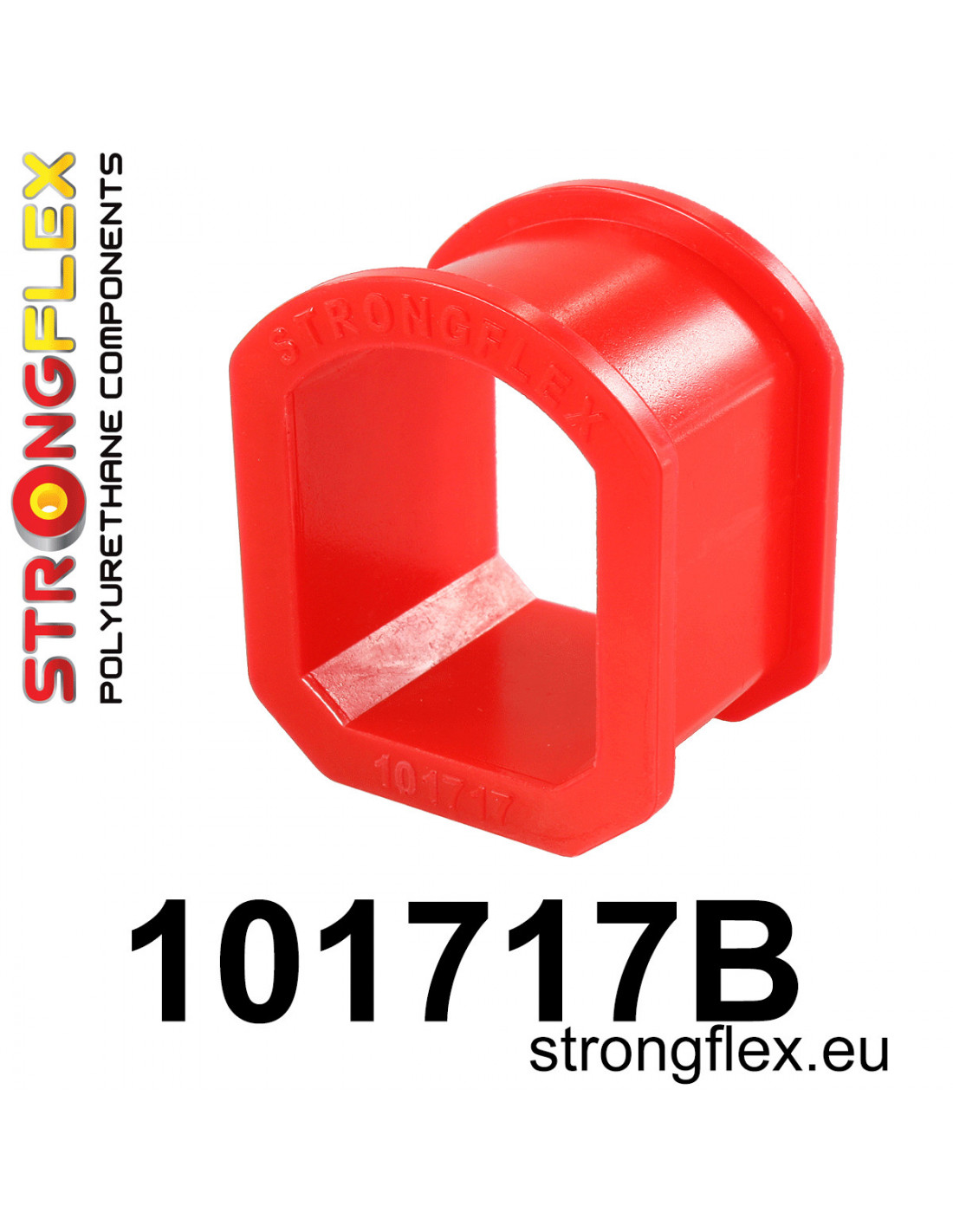 Strongflex Mazda 323 Rubber stuurhuis bevestiging – 101717B 1 Strongflex Mazda 323 Rubber stuurhuis bevestiging – 101717B