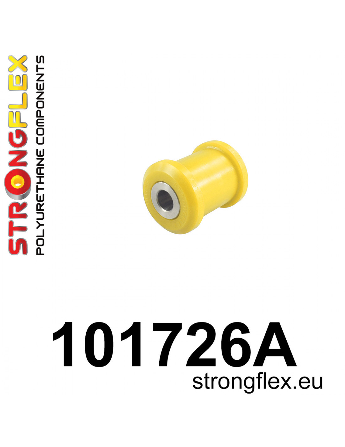 Strongflex Fiat / Mazda Achterste bovenste draagarm - binnenzijderubber SPORT – 101726A 1 Strongflex Fiat / Mazda Achterste bovenste draagarm - binnenzijderubber SPORT – 101726A