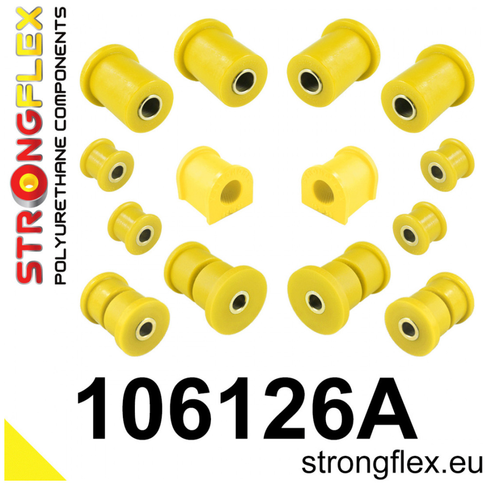Strongflex Mazda MX-5 Polyurethan-Buchsensatz Vorderachse SPORT – 106126A