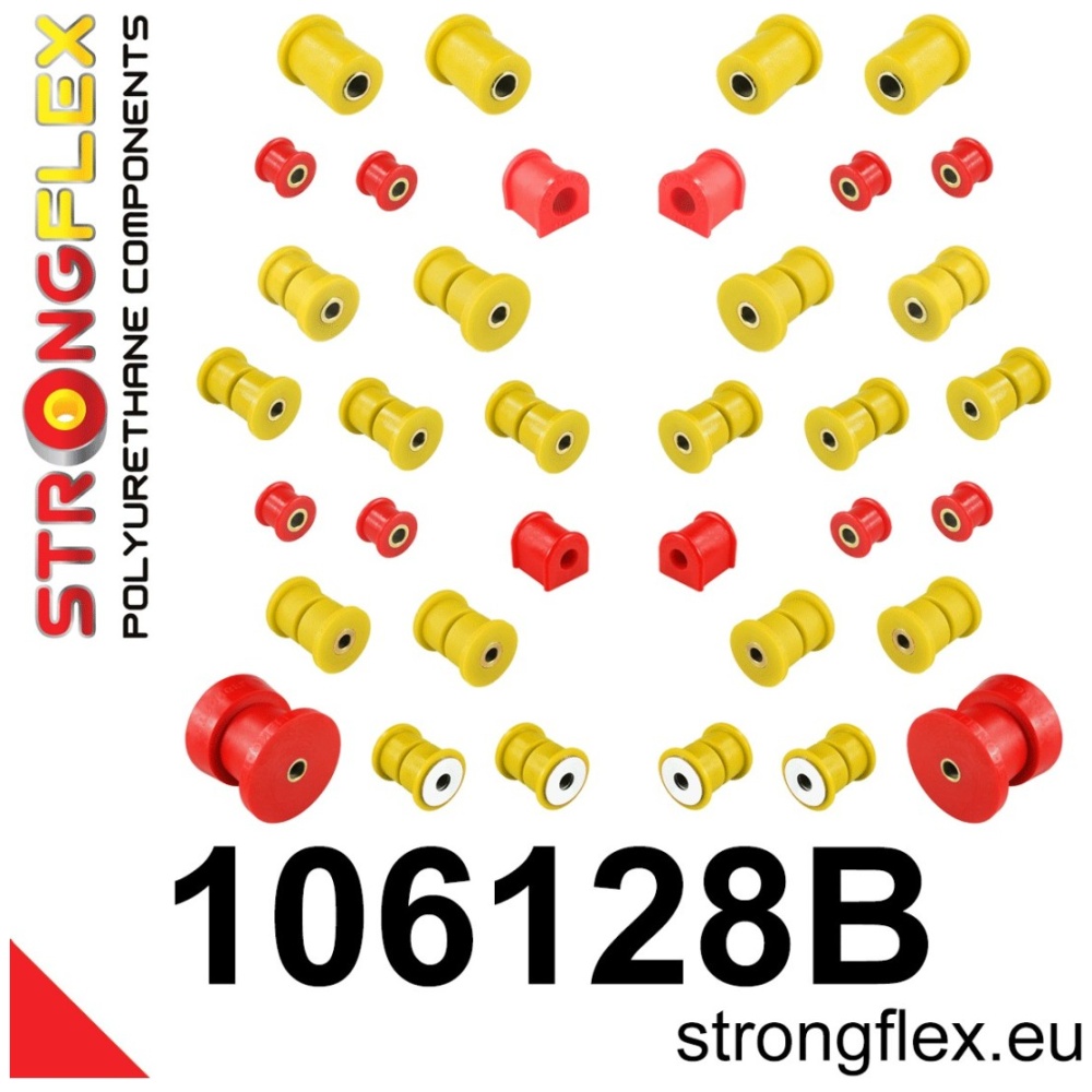 Strongflex Mazda MX-5 Kit complet de silentblocs en polyuréthane – 106128B