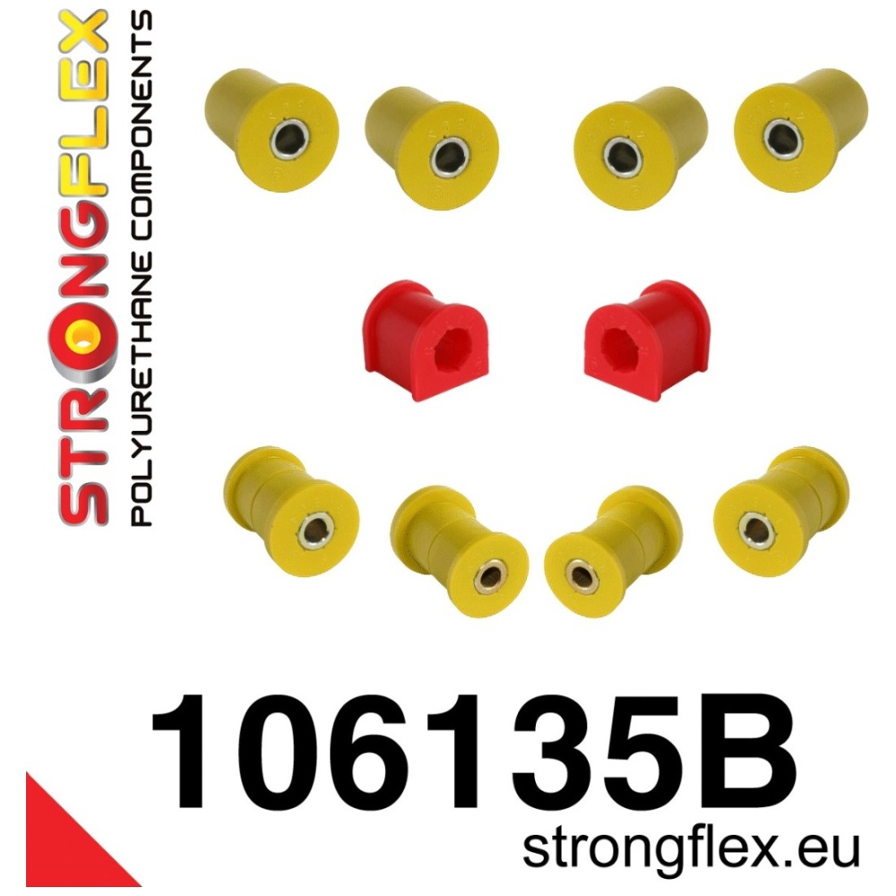 Strongflex Mazda MX-5 Polyurethaan rubberset vooras – 106135B