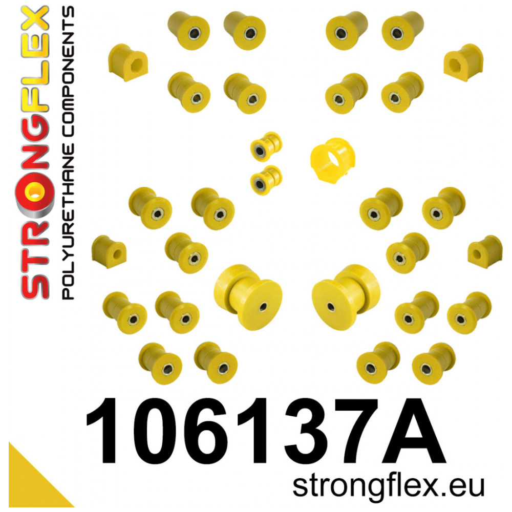 Strongflex Mazda MX-5 Complete polyurethaan rubberset SPORT – 106137A