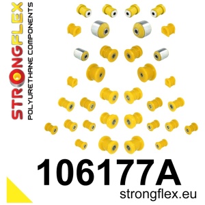 Strongflex Mazda RX-8 Polyurethaan rubberset voor- en achteras SPORT – 106177A