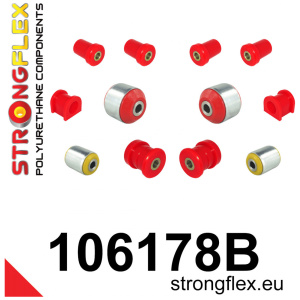 Strongflex Mazda MX-5 Polyurethaan rubberset vooras – 106178B