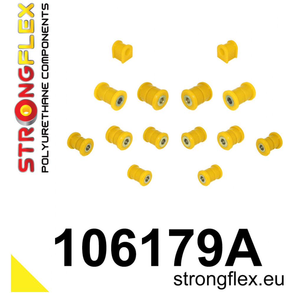 Strongflex Mazda MX-5 Polyurethaan rubberset achteras SPORT – 106179A
