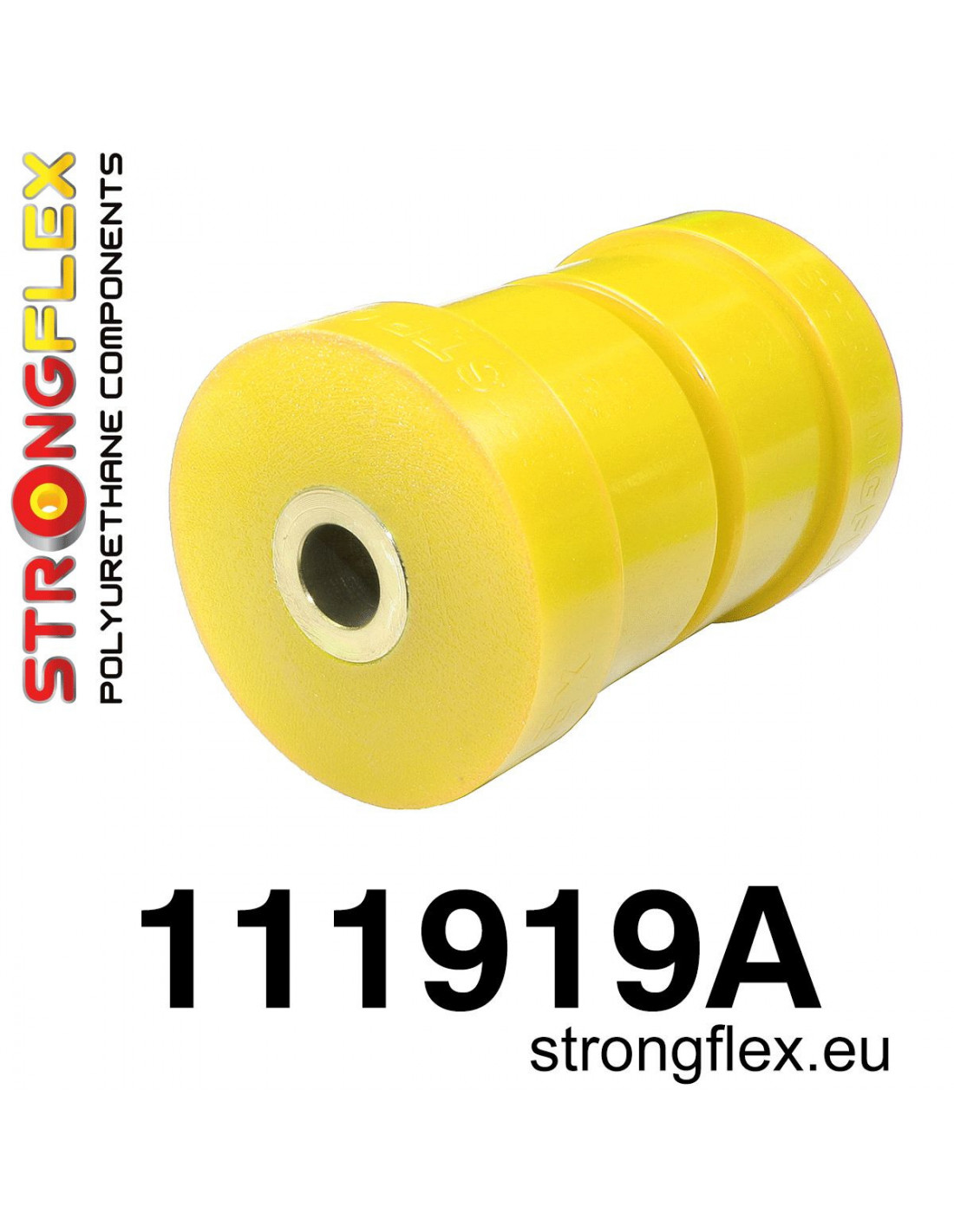 Strongflex Mercedes E-Klasse / S-Klasse Vooras voorste draagarm rubber SPORT – 111919A 1 Strongflex Mercedes E-Klasse / S-Klasse Vooras voorste draagarm rubber SPORT – 111919A