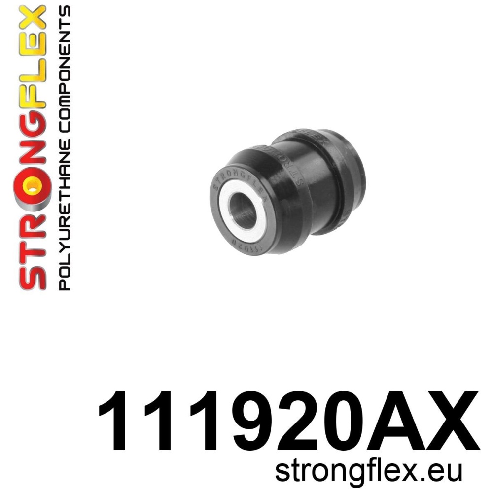 Strongflex Mercedes C-Klasse / CLC / CLK Achterdraagarmrubber SPORT ZWART – 111920AX