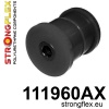 Strongflex Mercedes E-Klasse Vooras voorste draagarm/schokdemper rubber SPORT ZWART – 111960AX