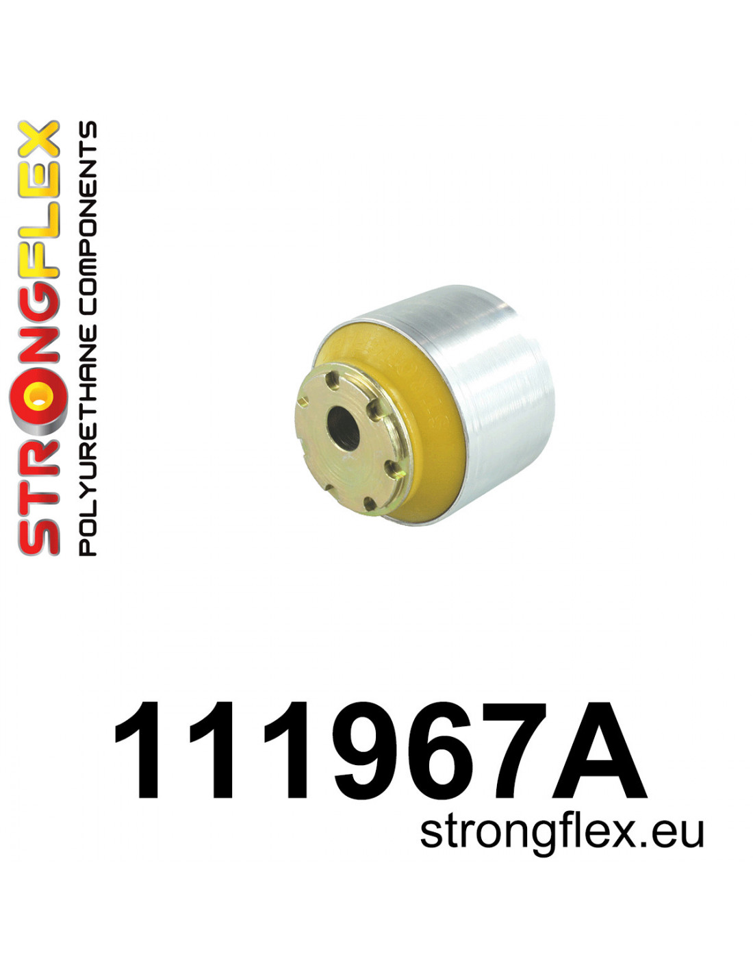 Strongflex Mercedes C-Class / CLC / CLK Front suspension – rear bush SPORT – 111967A 1 Strongflex Mercedes C-Klasse / CLC / CLK Voorwielophanging - achtersterubber SPORT – 111967A