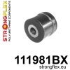 Strongflex Mercedes CL / S-Klasse Achterste binnenste draagarmrubber ZWART – 111981BX