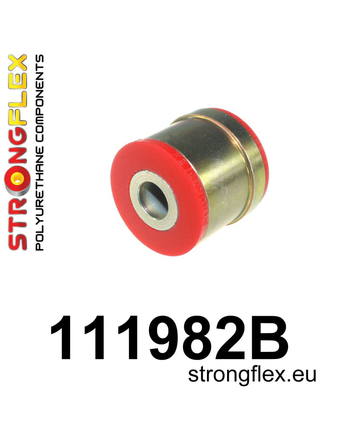 Strongflex Mercedes CL / S-Klasse Achterste buitenste draagarmrubber – 111982B 1 Strongflex Mercedes CL / S-Klasse Achterste buitenste draagarmrubber – 111982B