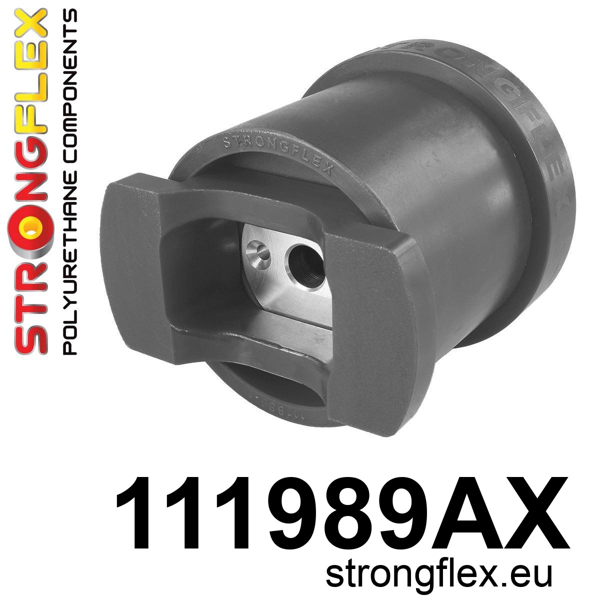 Strongflex Mercedes CL / S-Klasse Voorste subframe voorste rubber SPORT ZWART – 111989AX 1 Strongflex Mercedes CL / S-Klasse Voorste subframe voorste rubber SPORT ZWART – 111989AX