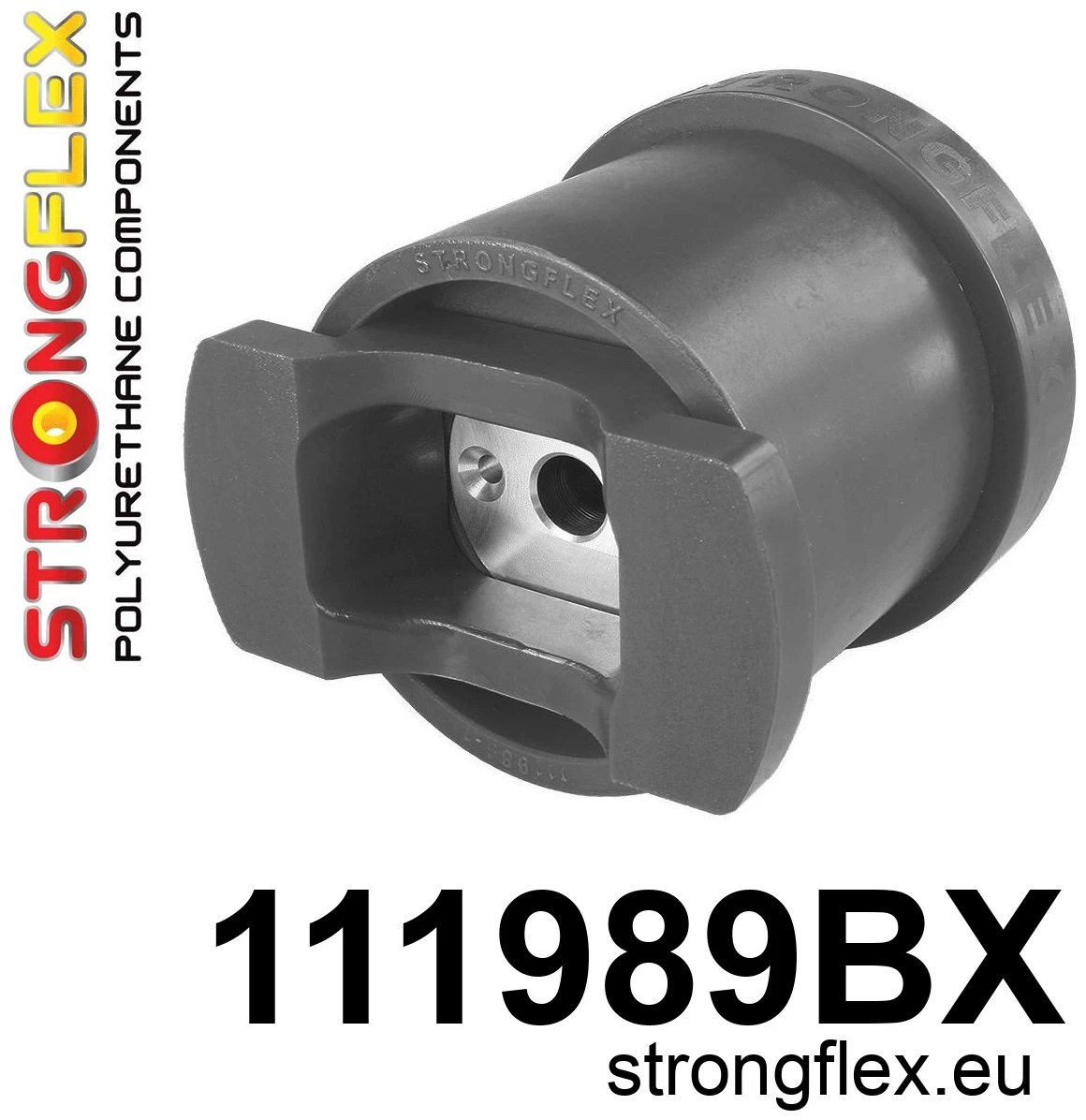 Strongflex Mercedes CL / S-Klasse Vooras-subframe – rubberset ZWART – 116251BX 2 Strongflex Mercedes CL / S-Klasse Voorste subframe voorste rubber ZWART – 111989BX