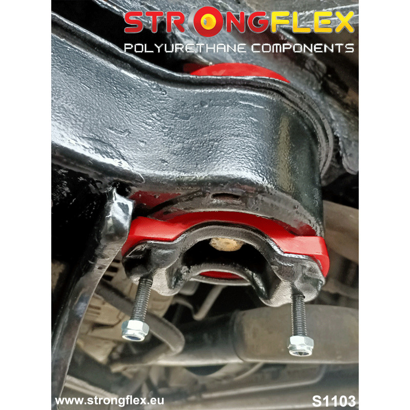 Strongflex Mercedes CL / S-Klasse Voorste subframe voorste rubber ZWART – 111989BX 3 Strongflex Mercedes CL / S-Klasse Voorste subframe voorste rubber ZWART – 111989BX – Image 3