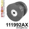 Strongflex Mercedes CL / S-Klasse Achteras-subframe rubber achter SPORT ZWART – 111992AX