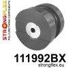 Strongflex Mercedes CL / S-Klasse Achteras-subframe rubber achter ZWART – 111992BX