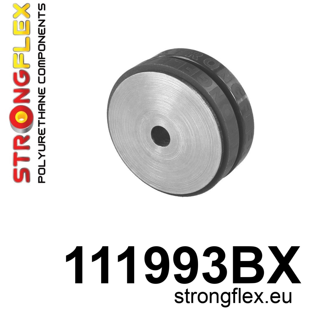 Strongflex Mercedes CL / E-Klasse / S-Klasse Achterste differentieel – voorste rubber ZWART – 111993BX