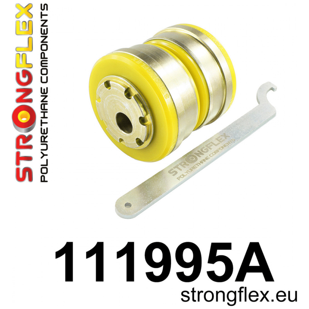 Strongflex Mercedes C-Klasse / E-Klasse / SLK Vooras draagarm rubber voor SPORT – 111995A