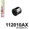 Strongflex Mercedes CL / CLS / E-Klasse Achterste onderste draagarm – intern rubber SPORT ZWART – 112010AX