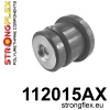 Strongflex Mercedes CLS / E-Klasse / SL Achteras-subframe rubber voor SPORT ZWART – 112015AX