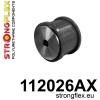 Strongflex Mercedes CL / S-Klasse Achterste differentieel – voorste rubber SPORT ZWART – 112026AX