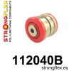 Strongflex Mercedes CLS / E-Klasse Rubber voorsten bovenste draagarm – 112040B