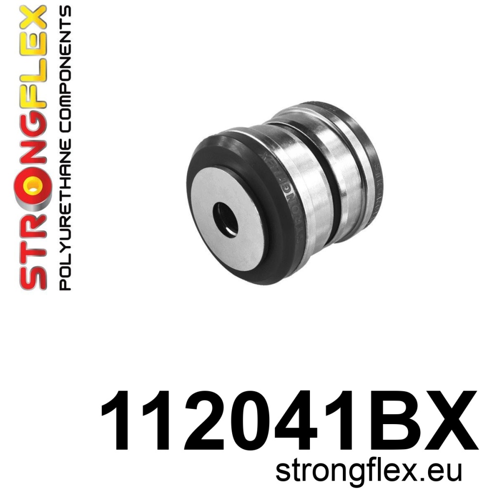 Strongflex Mercedes C-Klasse / CLS / E-Klasse Querlenkerbuchse vorne unten SCHWARZ – 112041BX