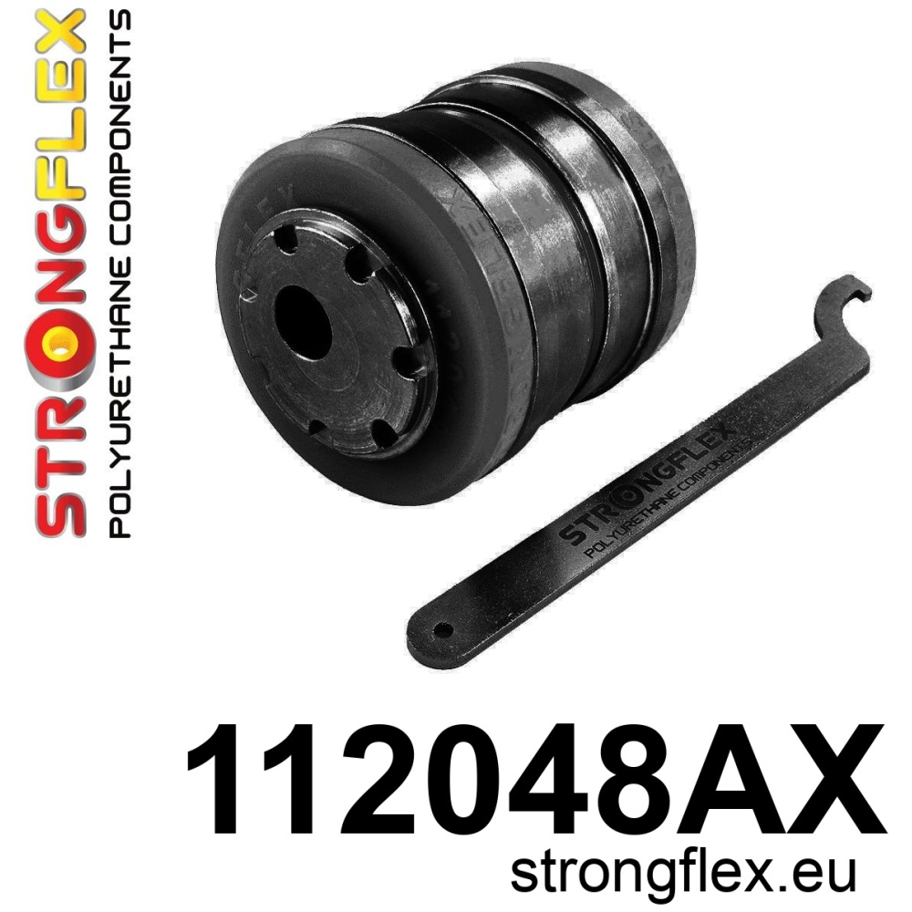 Strongflex Mercedes GLK Voorste draagarmrubber – boven SPORT ZWART – 112048AX