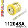 Strongflex Mercedes GLK Voorste draagarmrubber - boven SPORT – 112048A