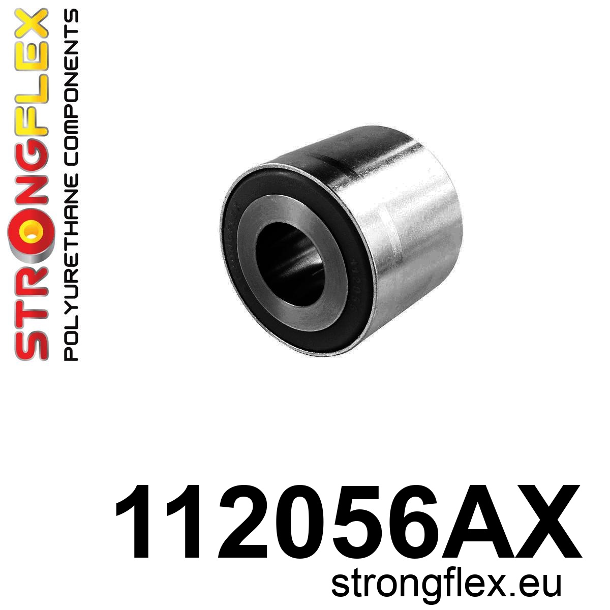 Strongflex Mercedes GL / ML Draagarmrubber voor onder – achterste SPORT ZWART – 112056AX 1 Strongflex Mercedes GL / ML Draagarmrubber voor onder – achterste SPORT ZWART – 112056AX