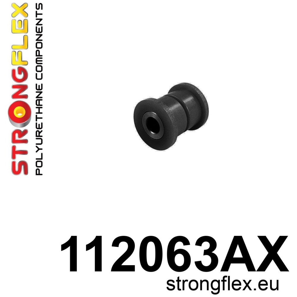 Strongflex Mercedes GL / GLE / GLS Achterdraagarmrubber SPORT ZWART – 112063AX
