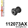 Strongflex Mercedes E-Klasse / S-Klasse Draagarmrubber voor onder – achterste SPORT ZWART – 112073AX