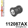 Strongflex Infiniti / Mercedes Achteras-subframe rubber voor SPORT ZWART – 112087AX