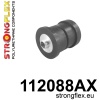 Strongflex Infiniti / Mercedes Achteras-subframe rubber achter SPORT ZWART – 112088AX
