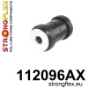 Strongflex Mercedes W123 Vooras onderste draagarmrubber SPORT ZWART – 112096AX