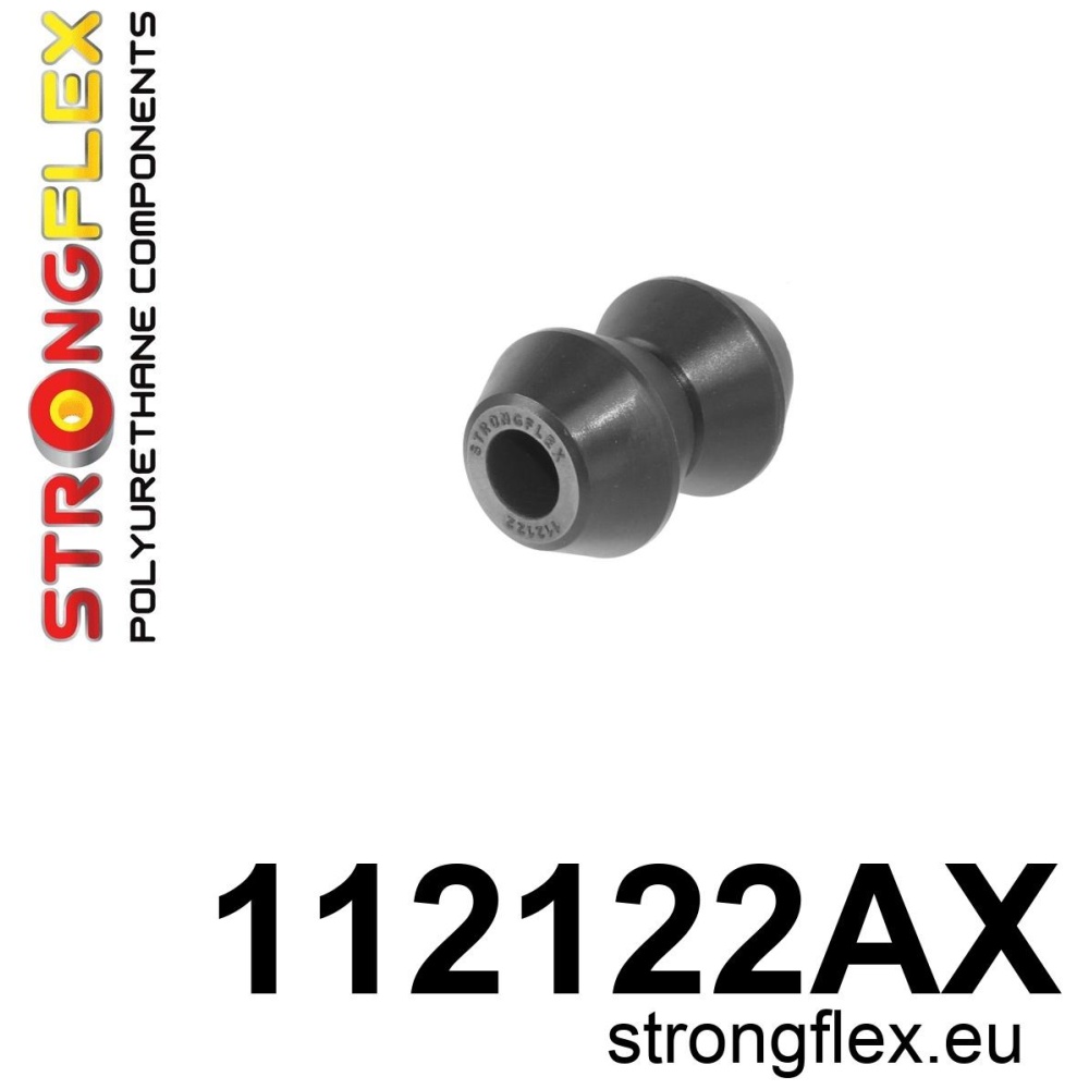 Strongflex Mercedes W123 Voorste bovenste draagarmrubber SPORT ZWART – 112122AX