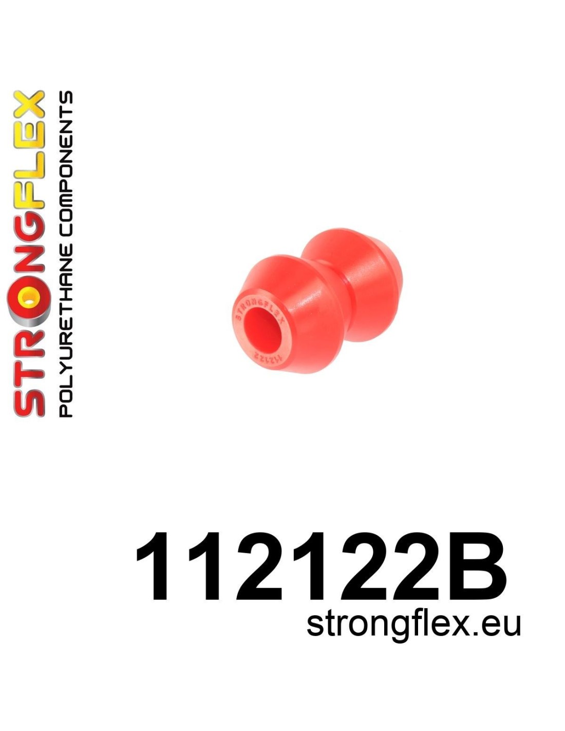 Strongflex Mercedes W123 Voorste bovenste draagarmrubber – 112122B 1 Strongflex Mercedes W123 Voorste bovenste draagarmrubber – 112122B