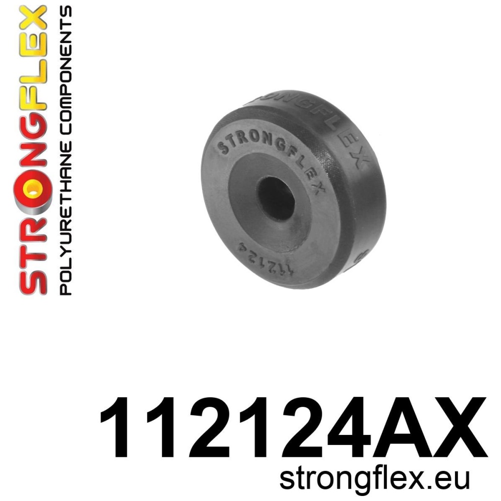 Strongflex Mercedes W123 Silentbloc de fixation d’amortisseur avant SPORT NOIR – 112124AX
